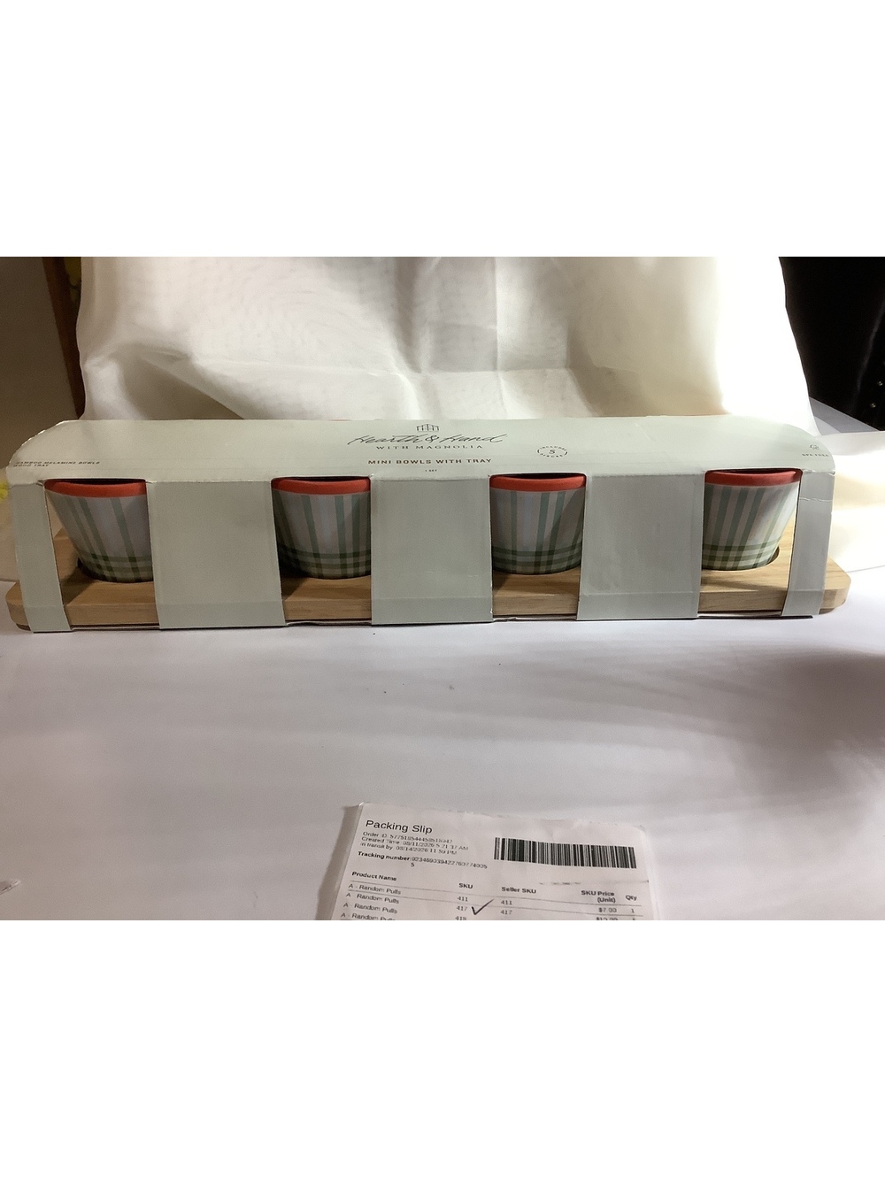 Hearth & Hand Mini Bowls with Tray - Set of 5